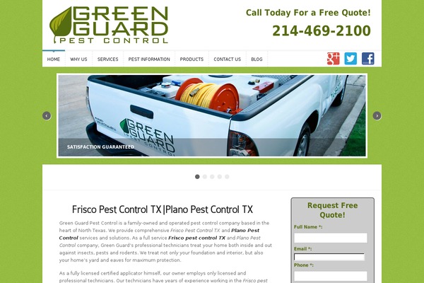 GoGreen theme site design template sample