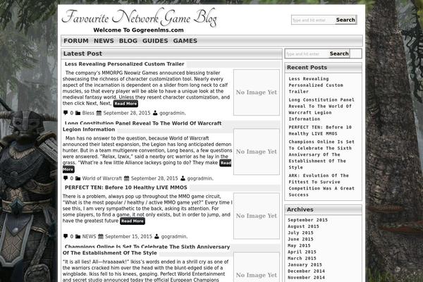 Artikler theme site design template sample