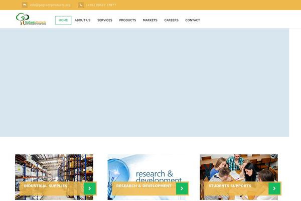 Cosine theme site design template sample