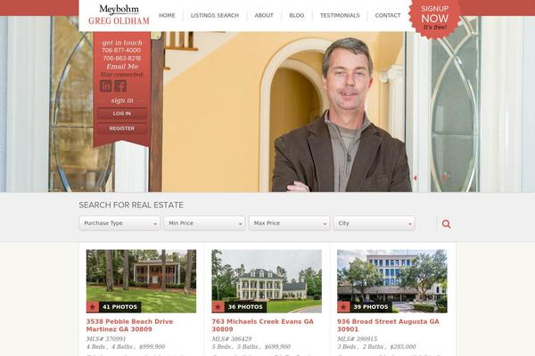 Fremont theme site design template sample