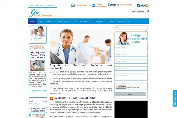 Sparks theme site design template sample