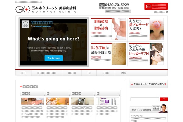 Biz Calendar website example screenshot