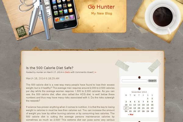 Desk Mess Mirrored theme site design template sample