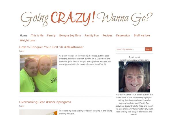 Lifestyle theme site design template sample