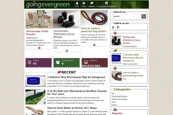 goingevergreen.org site used Evergreen