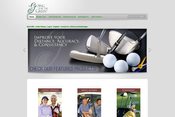 TheProfessional theme site design template sample