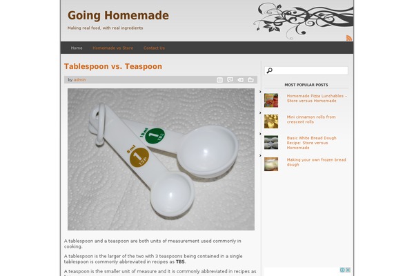 Fastfood theme site design template sample