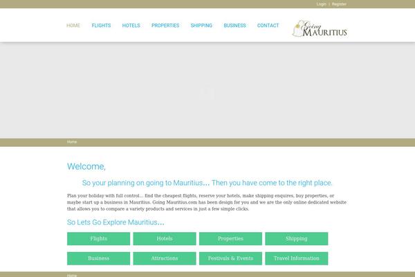 Wp Estate theme site design template sample