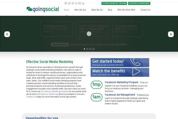 Site using Social-warfare plugin
