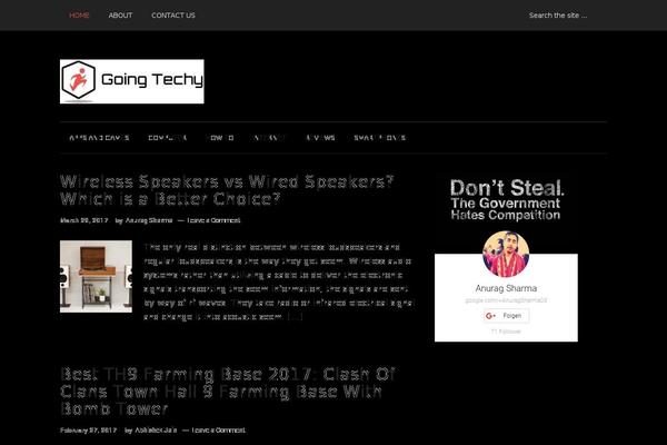 goingtechy.com site used Benqu