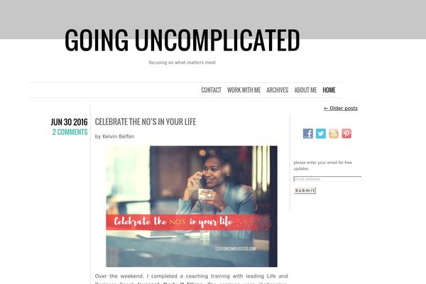 Chunk theme site design template sample