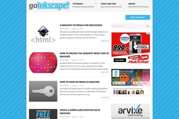 Site using Page navi slider plugin