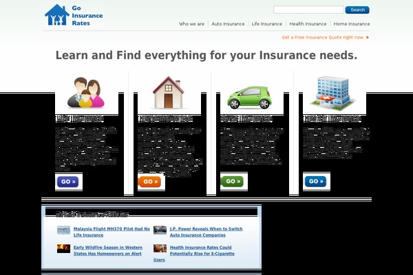 www.goinsurancerates.com theme websites examples