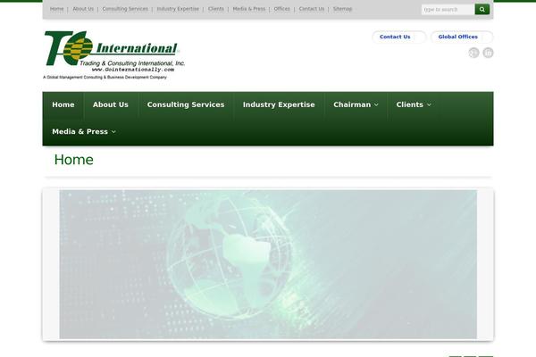 Progress theme site design template sample