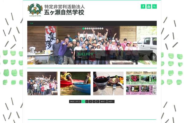 Magazino theme site design template sample