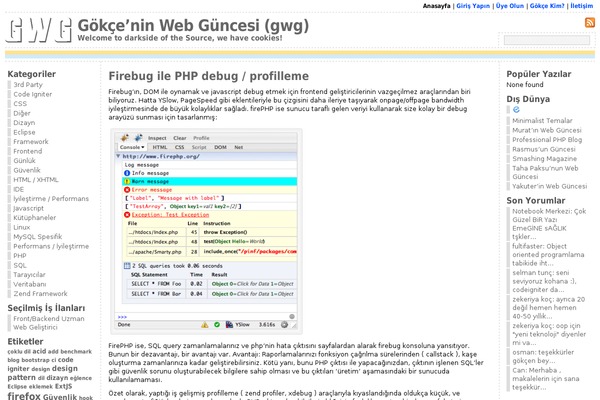 Site using chCounter Widget plugin