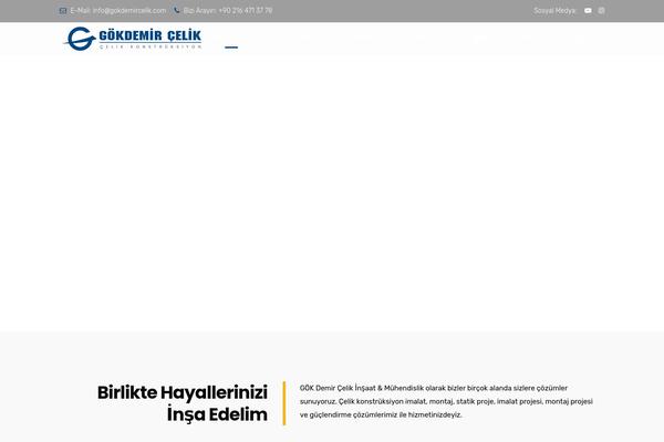 Brixel theme site design template sample