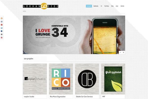 Minimal-desire theme site design template sample