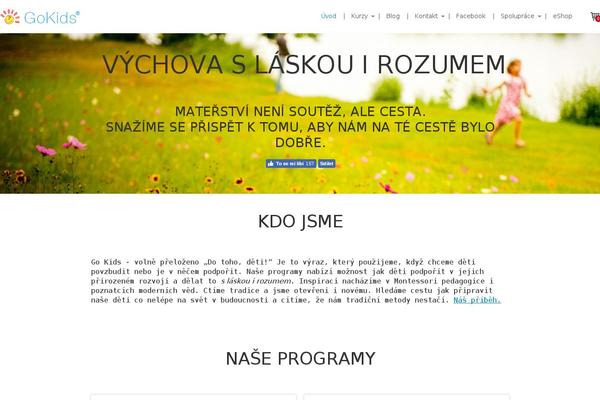 MioWeb theme site design template sample