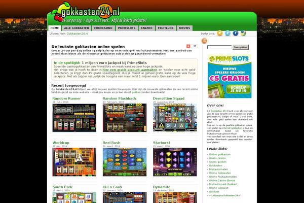 Wordpraized theme site design template sample