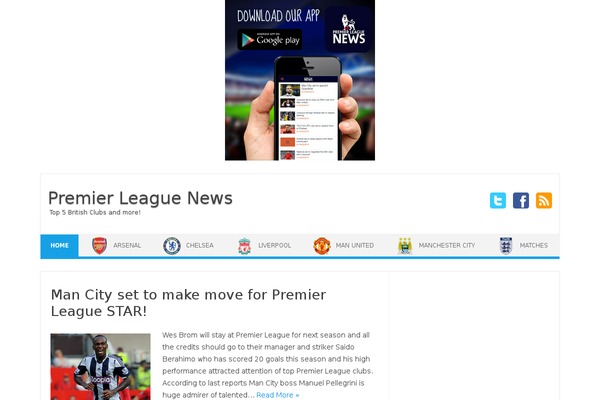 Flex Mag theme site design template sample