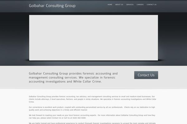 inFocus theme site design template sample