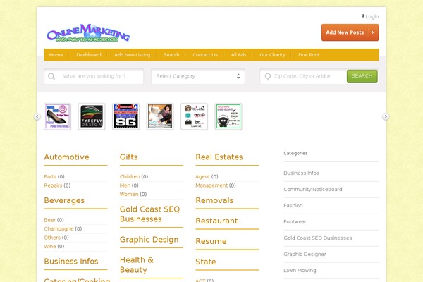 Site using Client Scroller Widget plugin