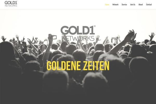 Jarvis theme site design template sample