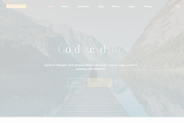 Bravada theme site design template sample