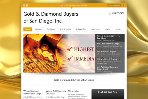 InfoWay theme site design template sample