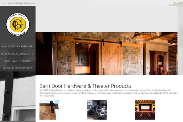 Vertikal theme site design template sample