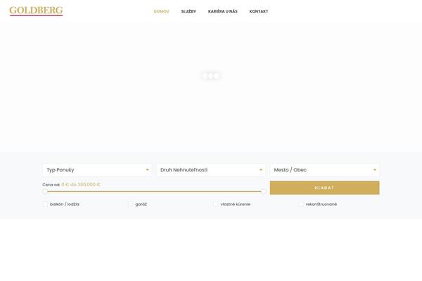 Wp Estate theme site design template sample
