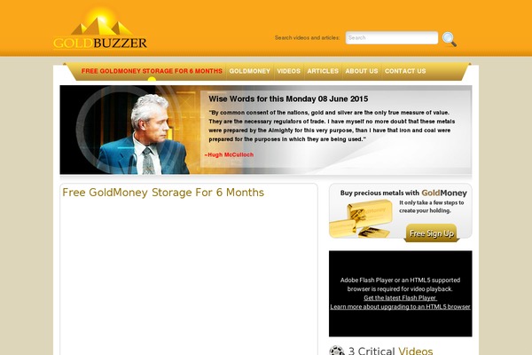 Site using Quote Of The day plugin