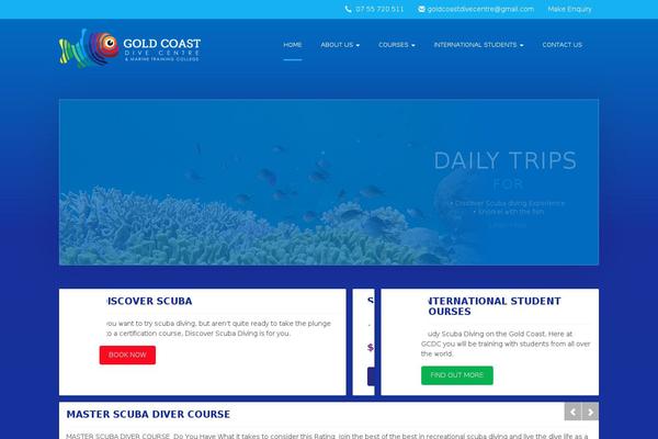 Site using Wplms-customizer plugin