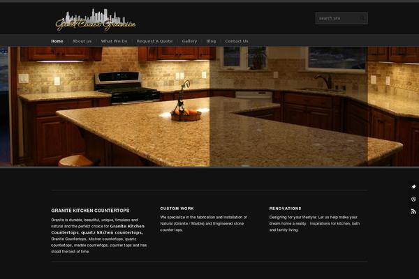 Replete theme site design template sample