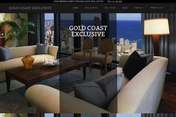 Full Frame theme site design template sample