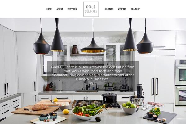 Infinite theme site design template sample