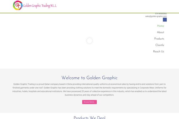 golden-graphic.com site used Goldengraphic