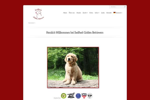 Chameleon theme site design template sample