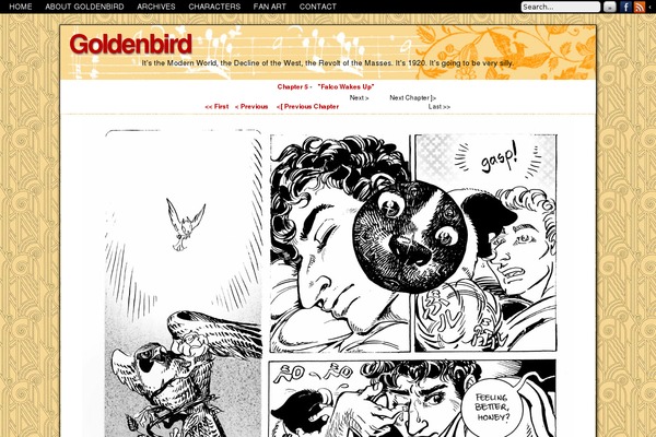 ComicPress theme site design template sample