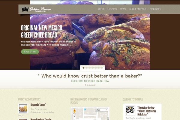 MyCuisine theme site design template sample