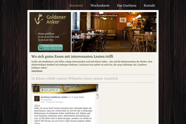 goldener-anker-freiburg.de site used Anker