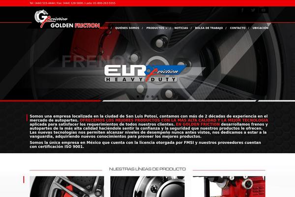 Roots theme site design template sample