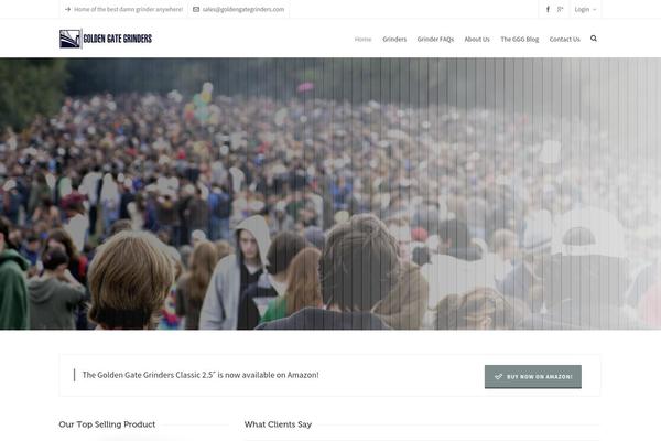 Highend theme site design template sample