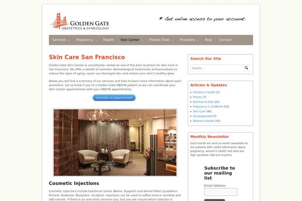 Canvas theme site design template sample