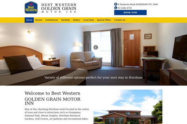 Site using Background-image-slider plugin