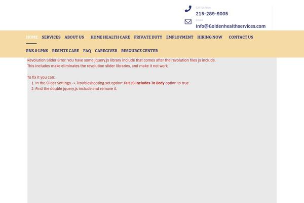 goldenhealthservices.com site used Mediac