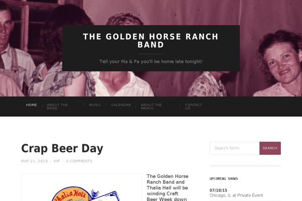 Hemingway theme site design template sample