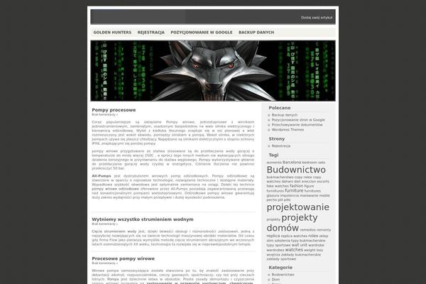 goldenhunters.pl site used Blue-box