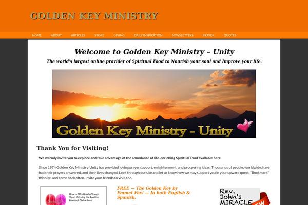 Outreach Pro theme site design template sample